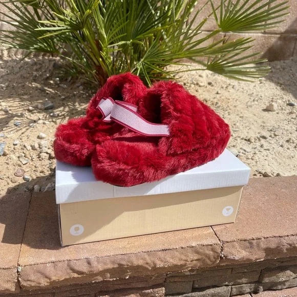 Cranberry Sling Back Slides 💥 - Picture 6 of 6